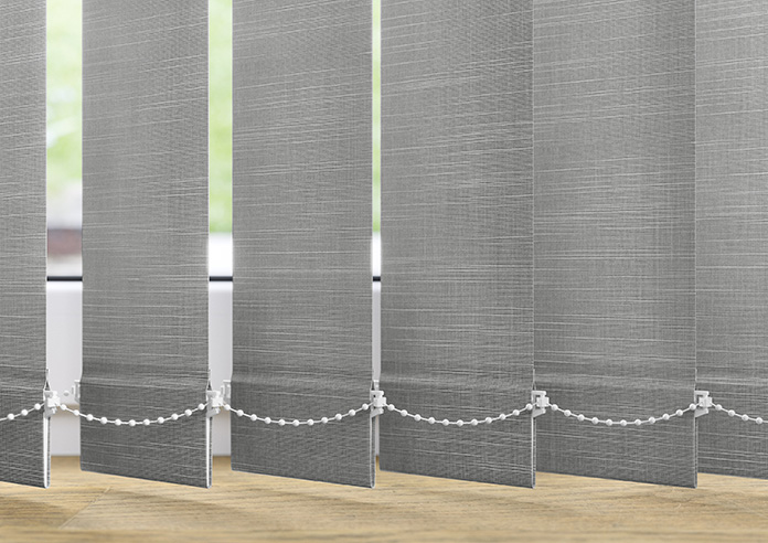 Amalfi, Stormcloud Grey - Vertical Blind Slats - Image 3